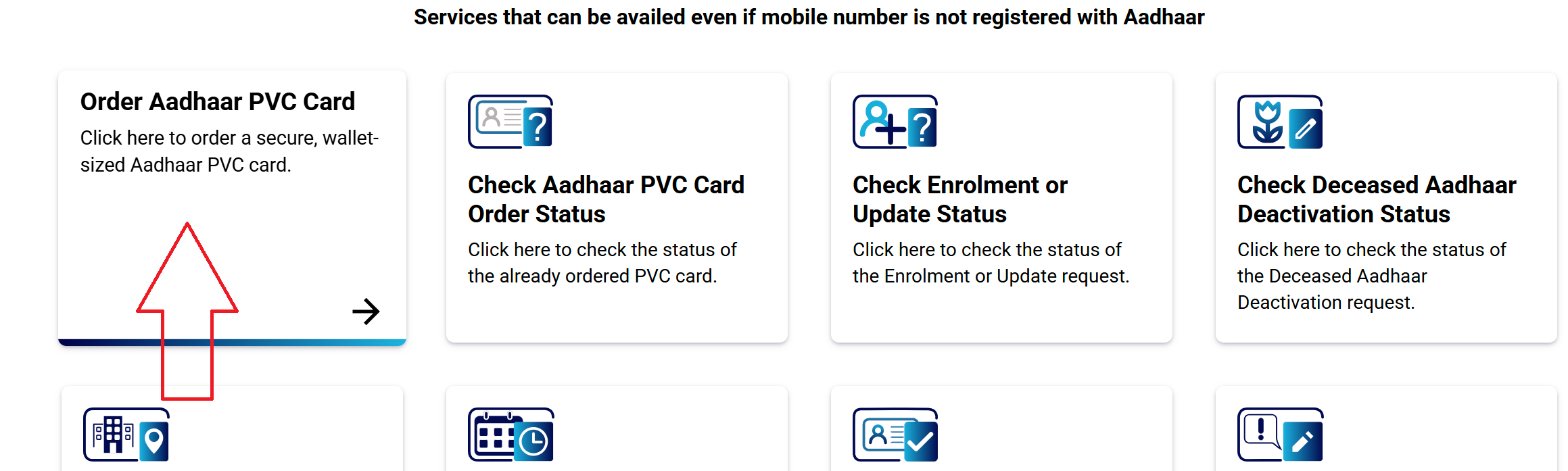Order Aadhaar PVC Card